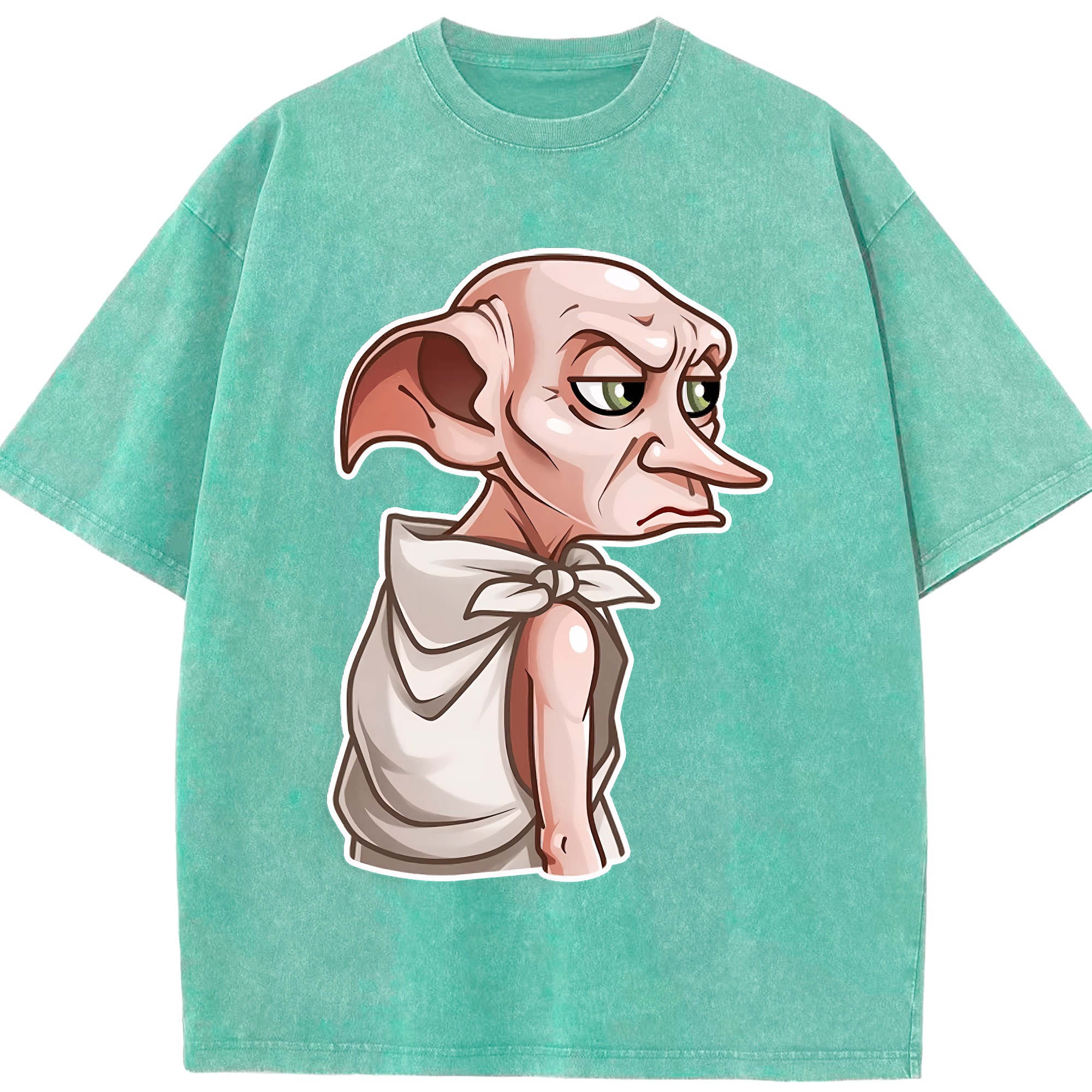 （画像用） Harry Potter ハリー・ポッターシリーズ 綿100% ヴィンテージ風 半袖Tシャツ（フロントプリント）
